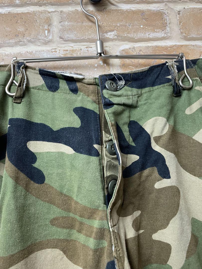 90s カーゴパンツ 迷彩　カモ柄　ミリタリー　軍パン