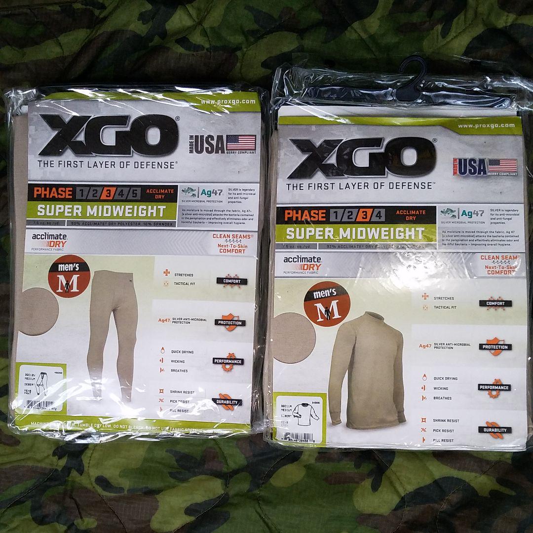 送料無料 XGO ACCLIMATE-DRY アンダーシャツ パンツ上下セット④