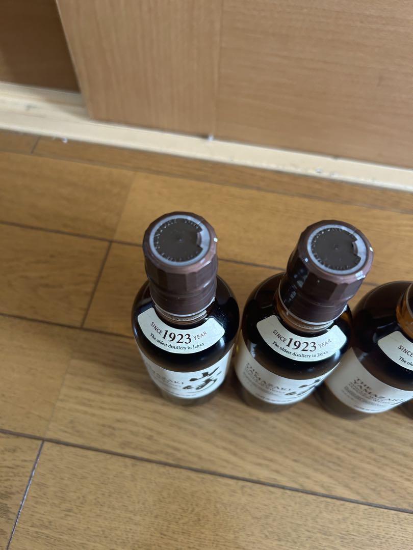 山崎 シングルモルトウイスキー４本 セット