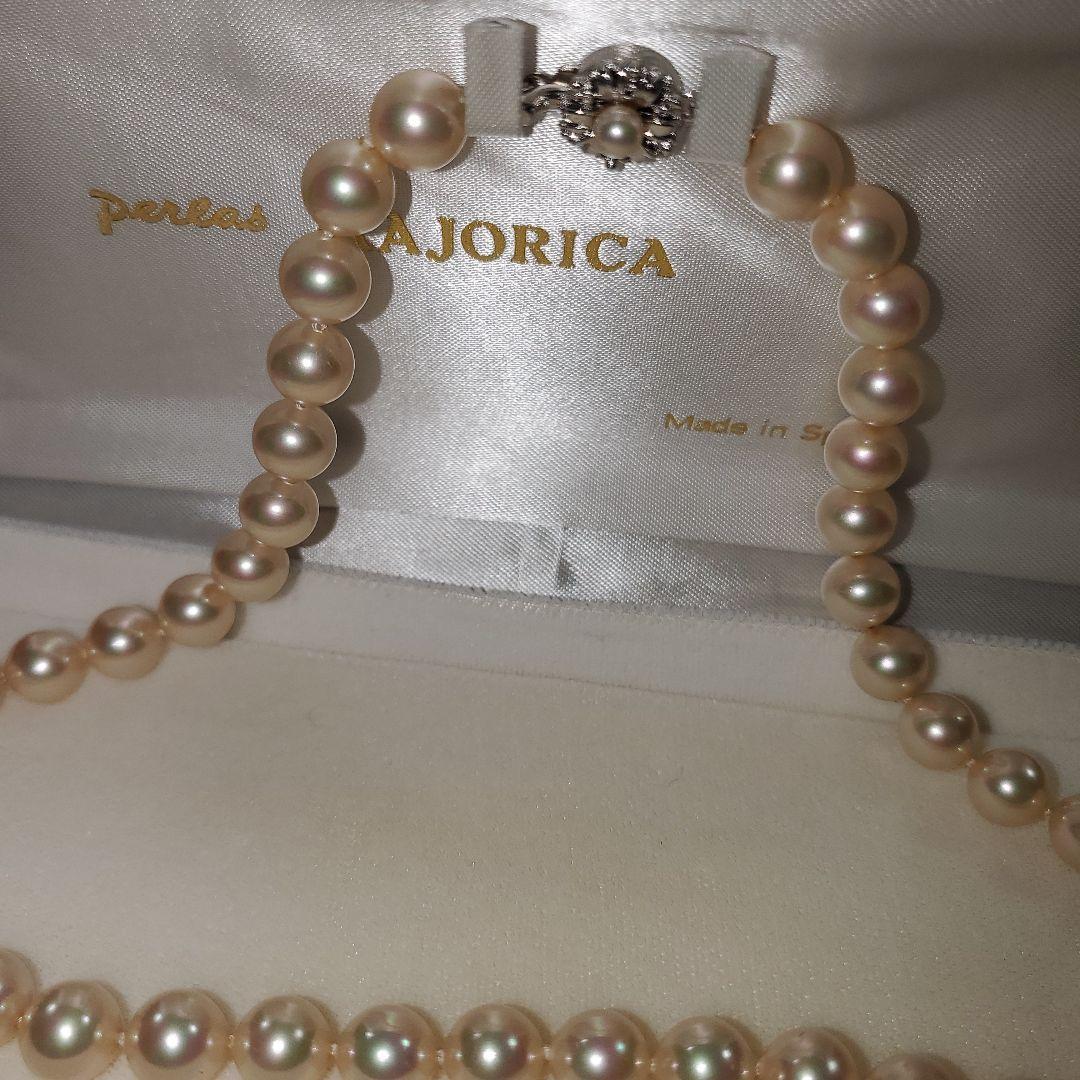 Perlas Majorica 真珠ネックレスとイヤリングセット Perlas Majorica 真珠ネックレスとイヤリングセット