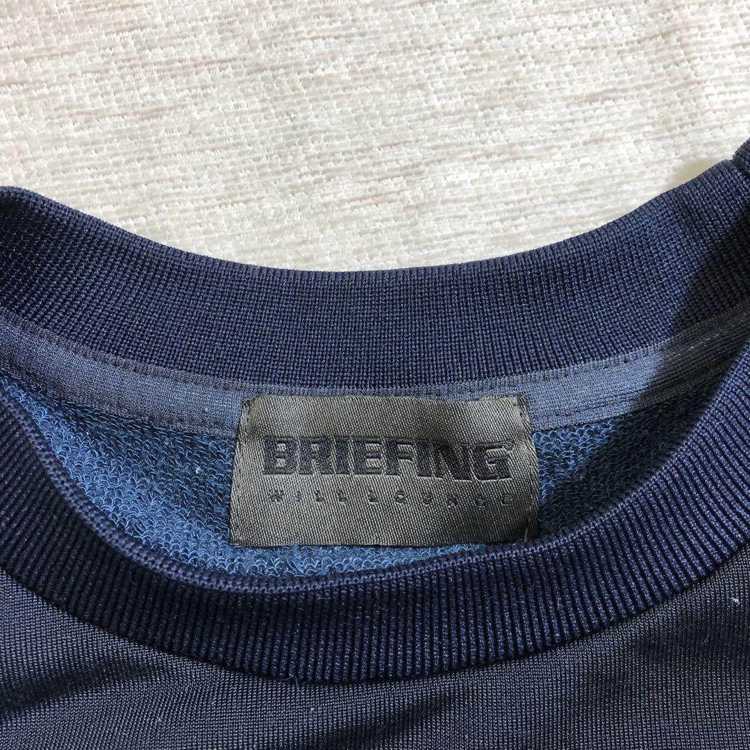 BRIEFING（ブリーフィング）スウェットトレーナー Mサイズ ネイビー