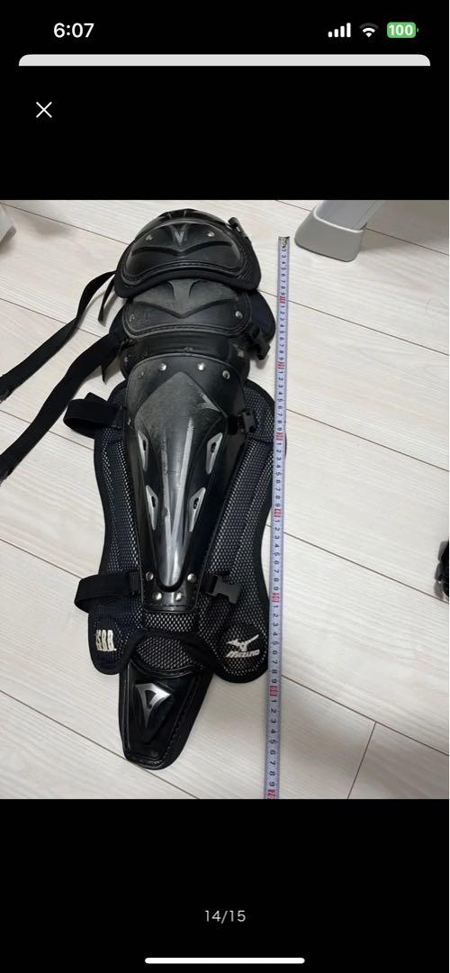 Mizuno キャッチャー用　防具　4点セット