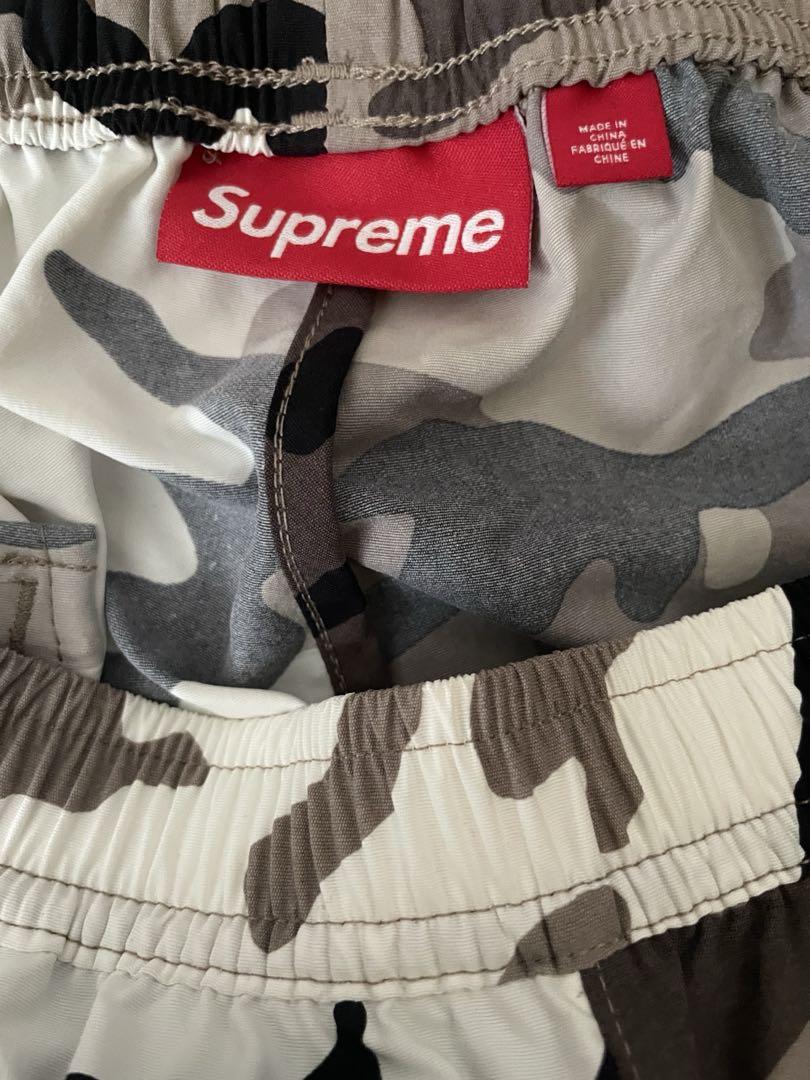スケートボード Supreme warm up pant snow camo 25ss