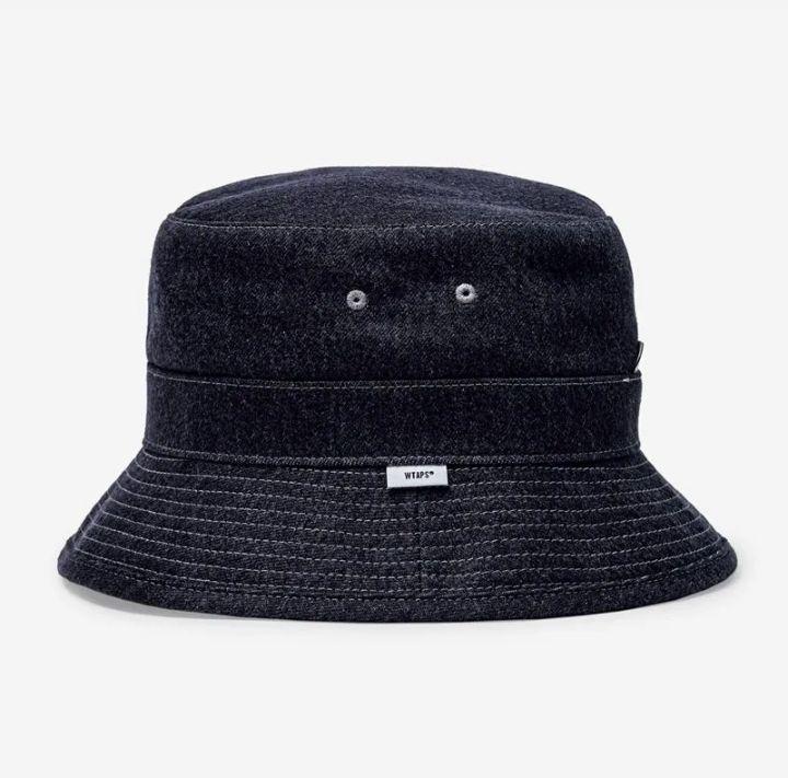 21SS WTAPS BUCKET 01 HAT DENIM 黒 Mサイズ