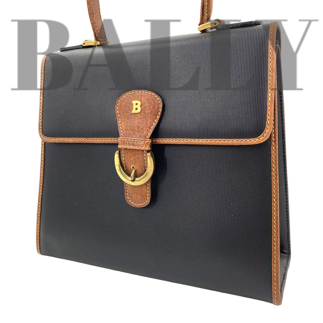 美品✨バリー　BALLY ハンドバッグ　ワンハンドル