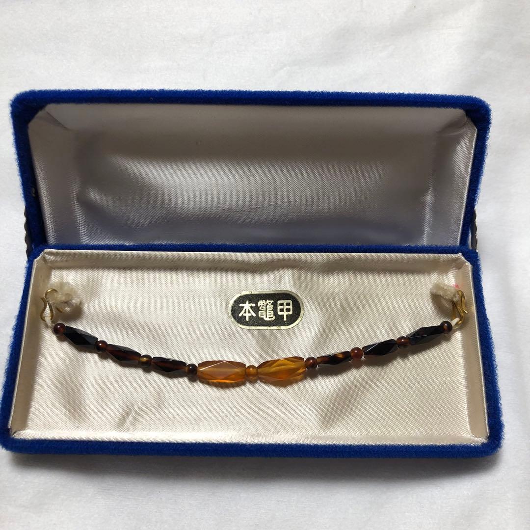 本鼈甲　羽織紐　羽織留め