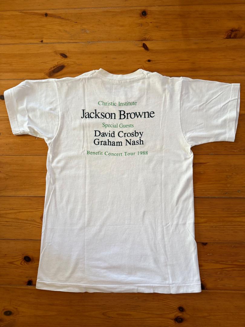 Jackson Browne 1988 Benefit Concert Tシャツ