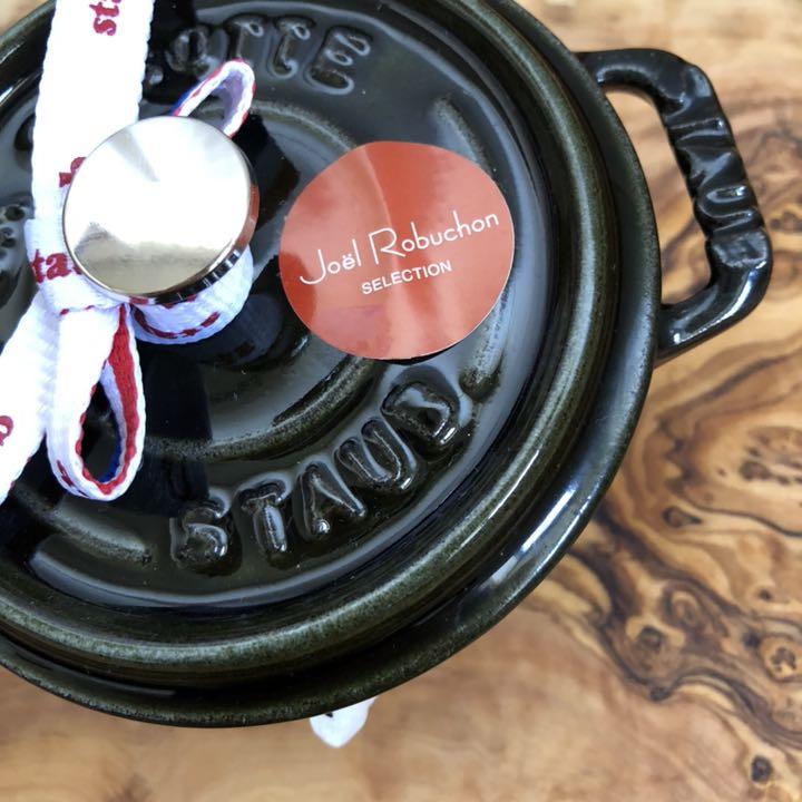 staub ココット10cm ジョエルロブション オリーブ | pabloriera.cl