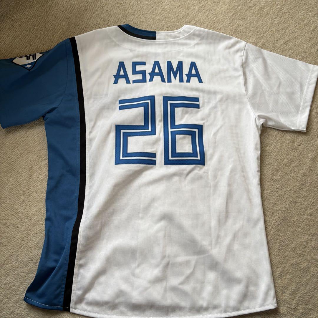 日本ハムファイターズ ユニフォーム 淺間大基選手 ホーム - メルカリ