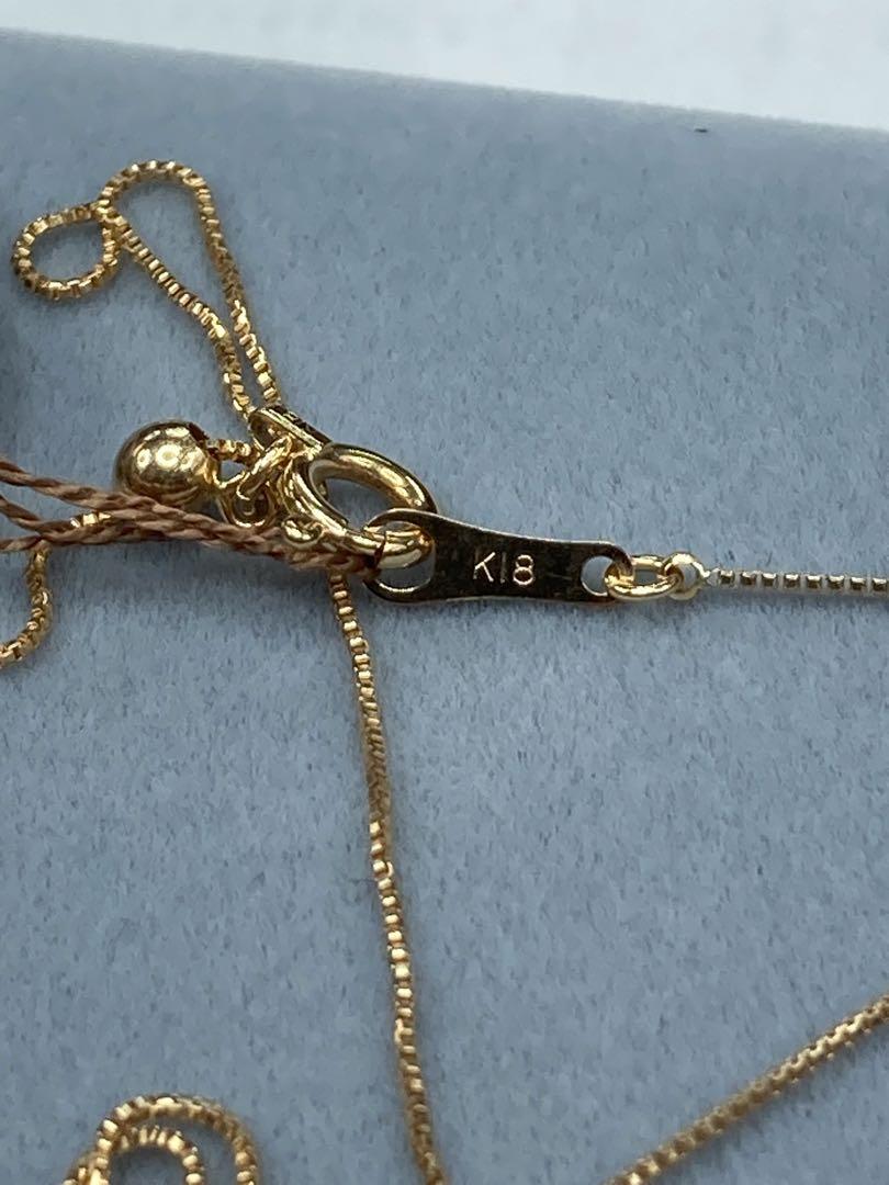 祝日SALE❗️ダイヤモンド 1.00ct K18 ネックレス 45cm ゆらゆら 画像12