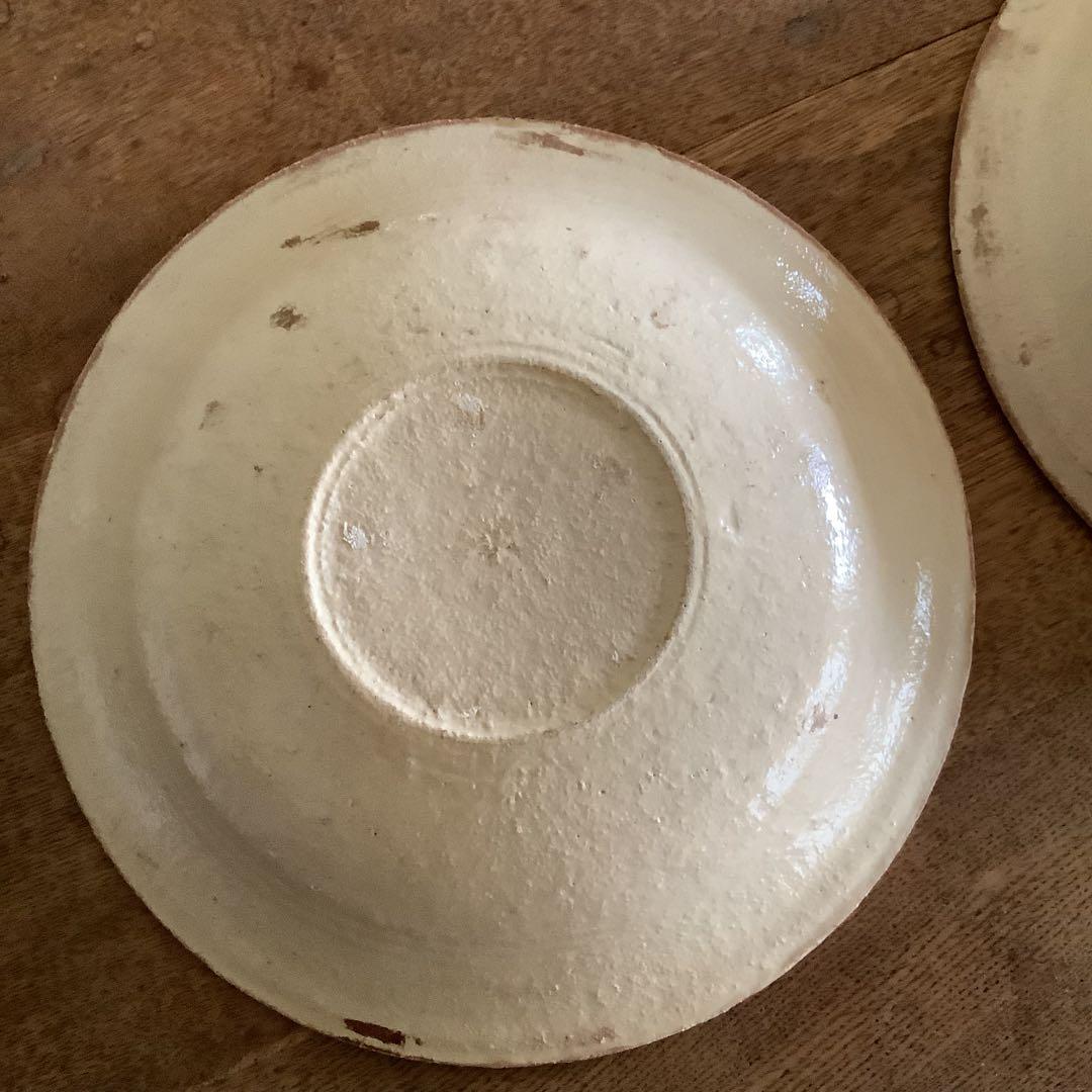 喜多村光史　粉引きパスタ皿　2枚セット