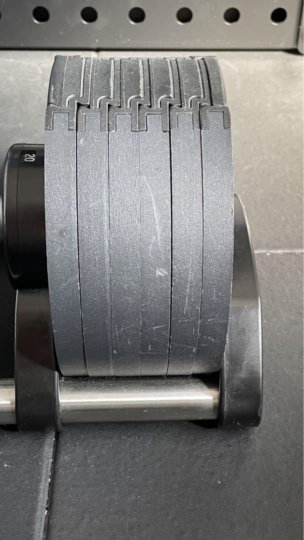 【同時購入】② フレックスベル 可変式ダンベル20kg　4kg刻み　ヌオ