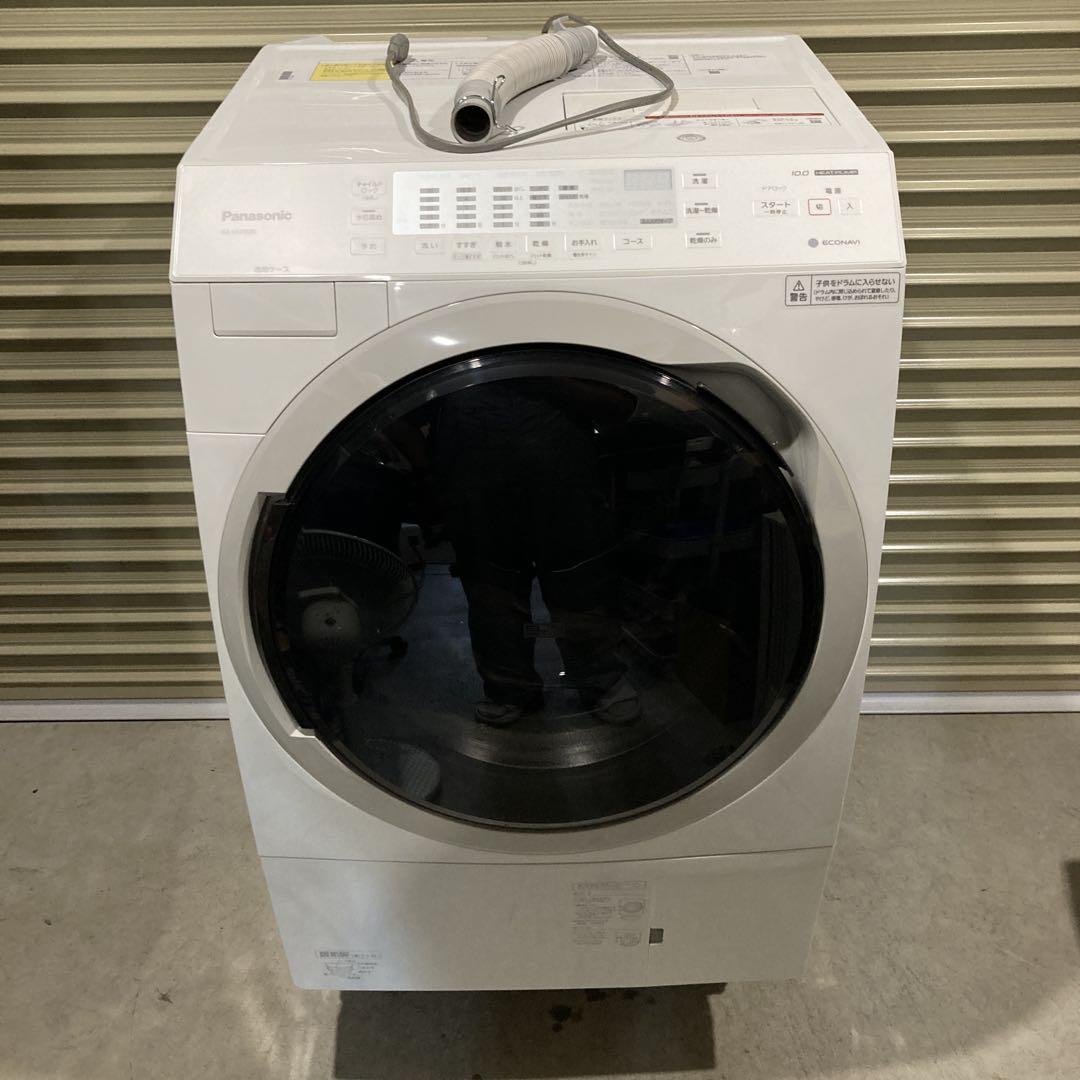 2021年製 パナソニック 洗濯10.0㎏/乾燥6.0㎏ ドラム式洗濯乾燥