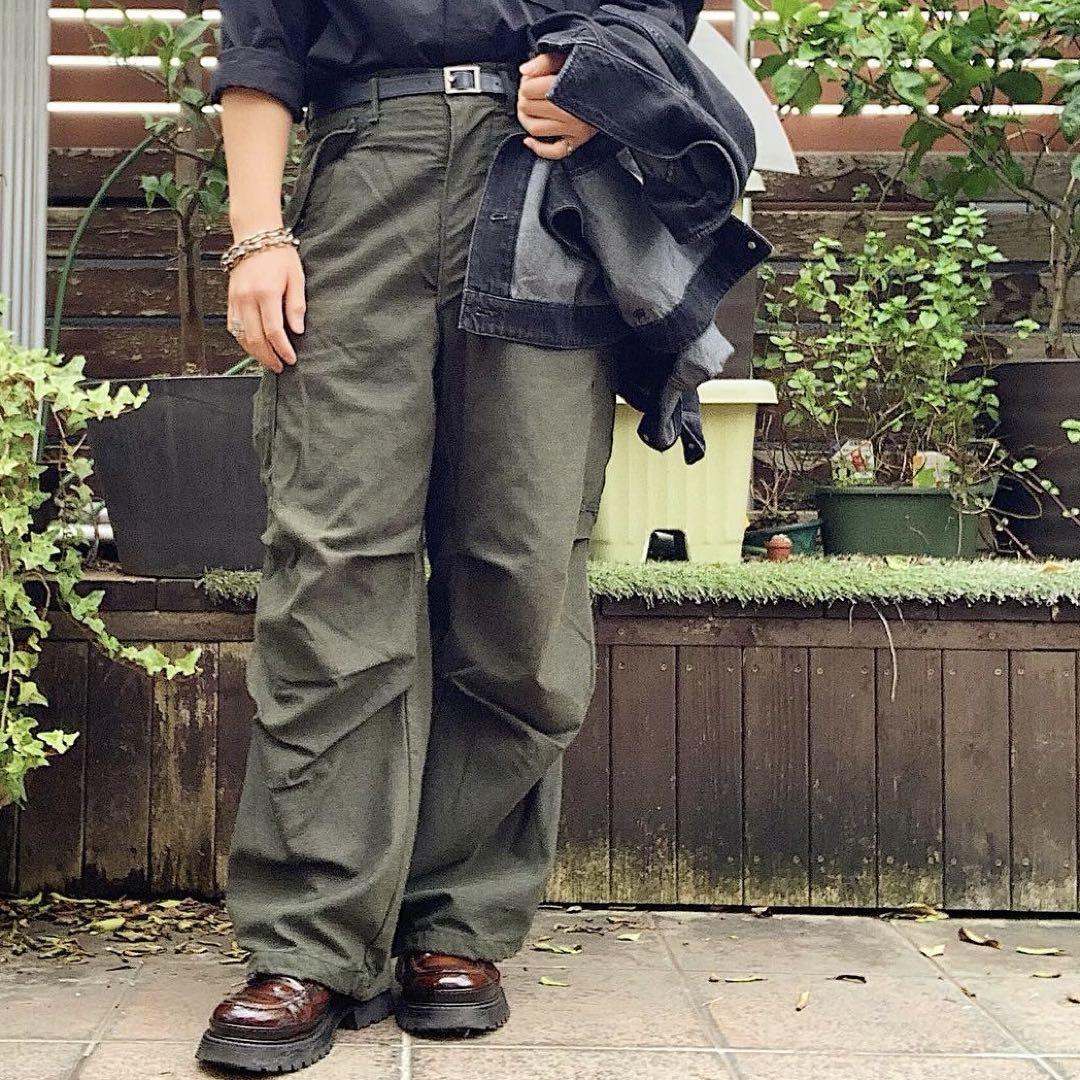 M65 cargo pants 実物　後染め　Small-Short