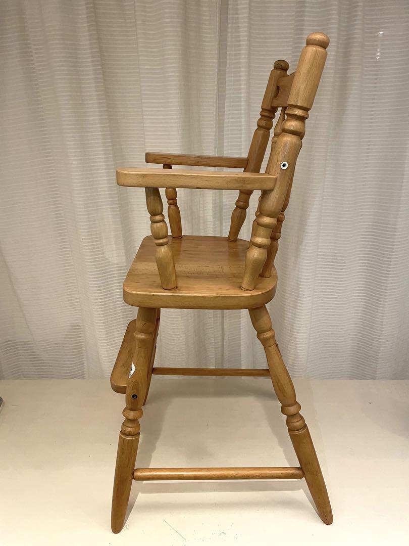 【稀少品】飛騨の家具 飛騨産業 テーブル ベビーハイチェア レトロ アンティーク