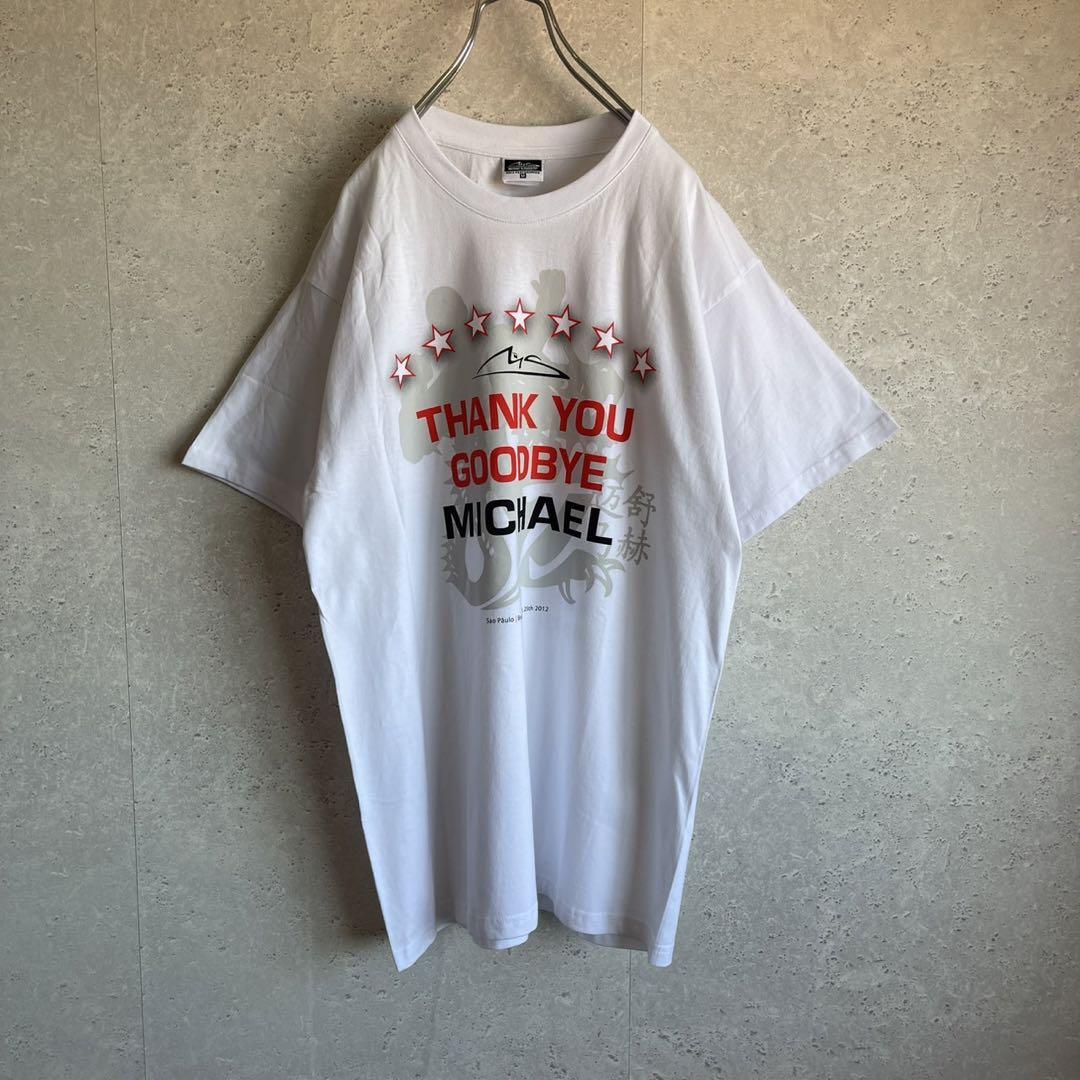 f1 皇帝 ターミネーター ミハエルシューマッハ 引退記念Tシャツ