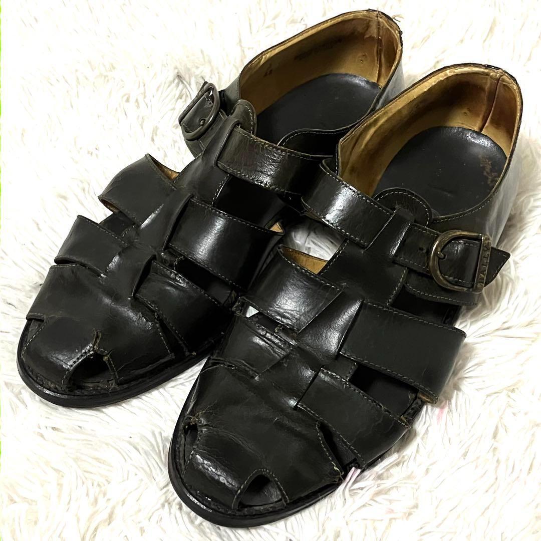 バリー　グルカサンダル　ブラック　42 サンダル　レザー　YAMAZAKI