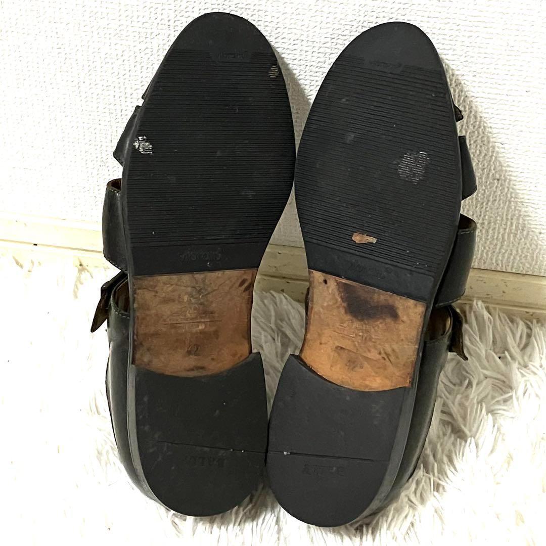 バリー　グルカサンダル　ブラック　42 サンダル　レザー　YAMAZAKI
