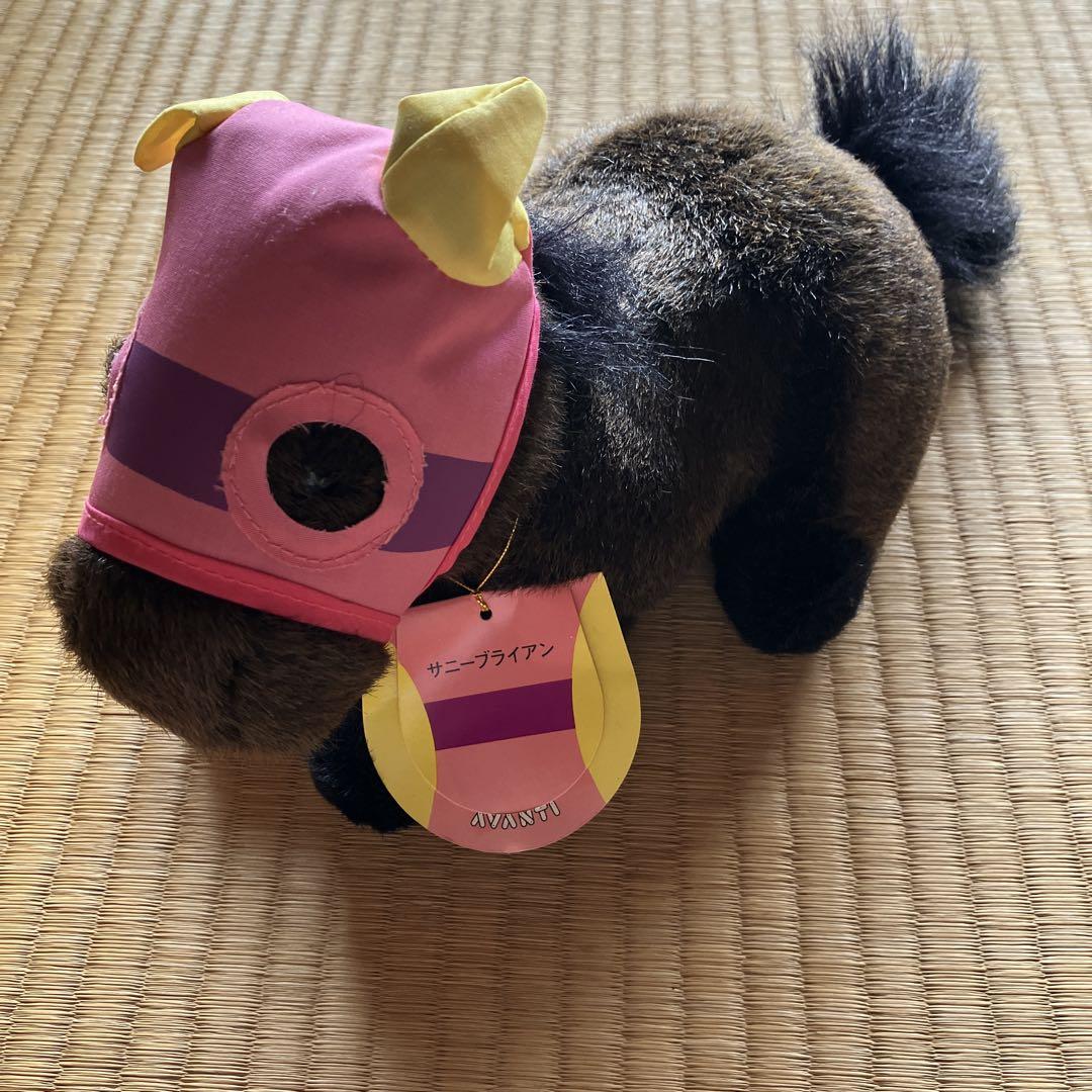 サニーブライアン号ぬいぐるみ　サンプル品　AVANTI AVANTI 競馬 ぬいぐるみ サニーブライアン - メルカリ
