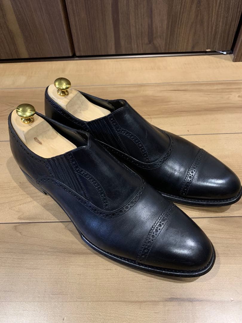 定価74 800円 シェットランドフォックス ボートン サイドエラスティック26cm