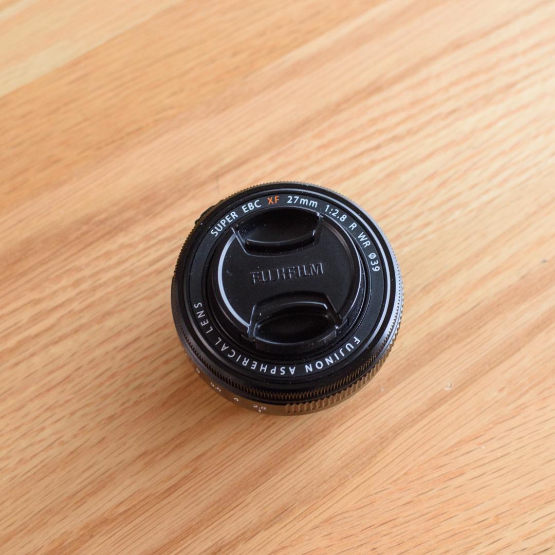 【美品】XF27mm f2.8 R WR