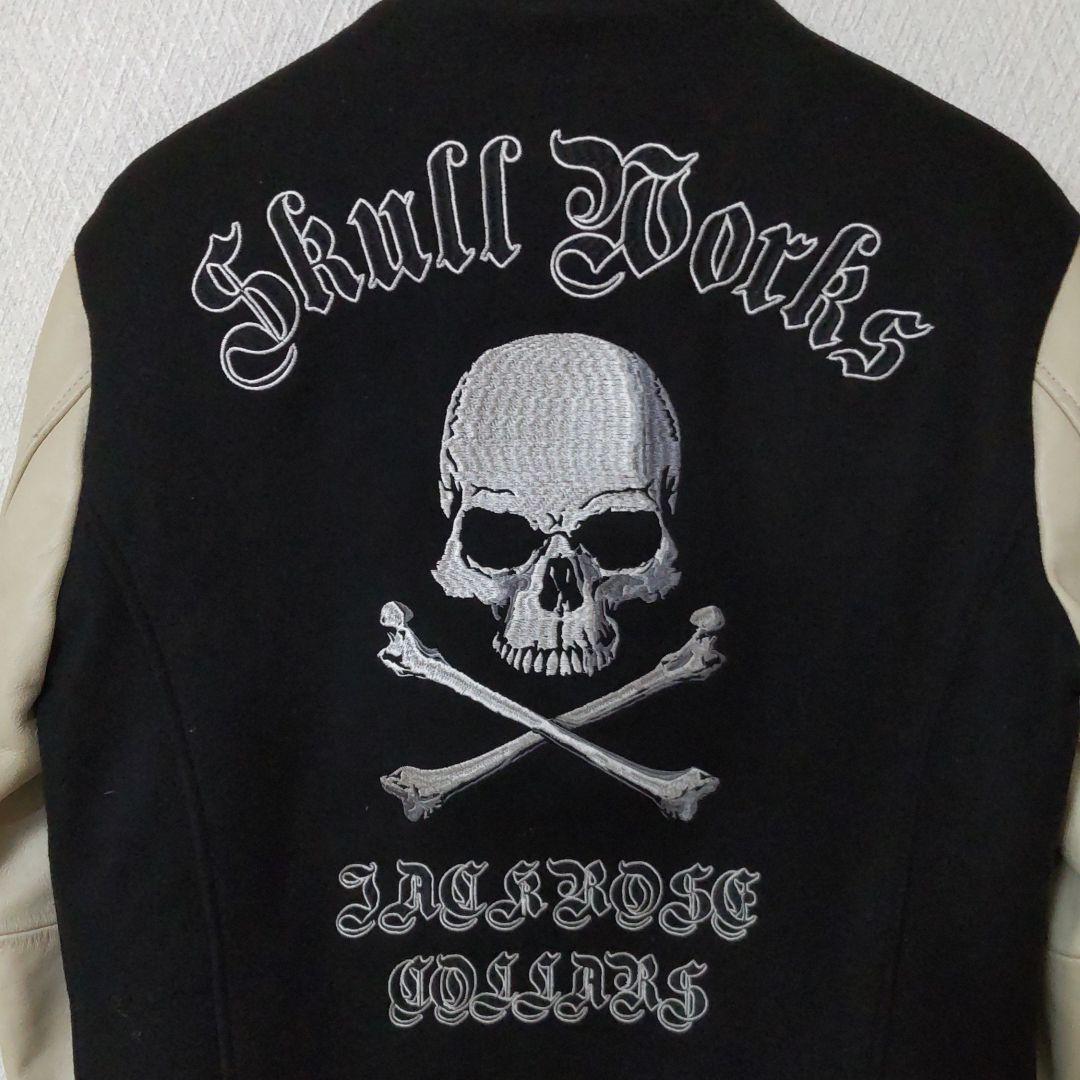 超激得格安 JACKROSE COLLARS SKULL WORKS スタジャン スカル刺繍 MeClY-m61268931265 超特価安い