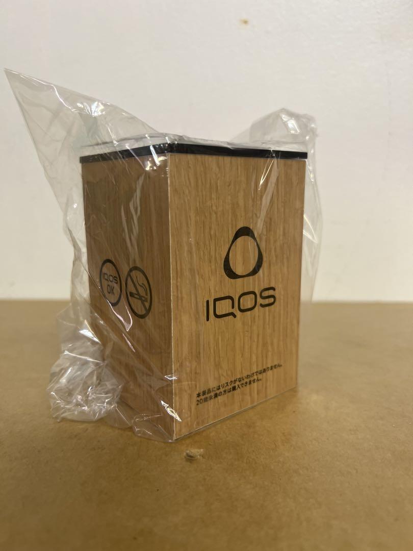 新品　IQOS 木製灰皿 四角形