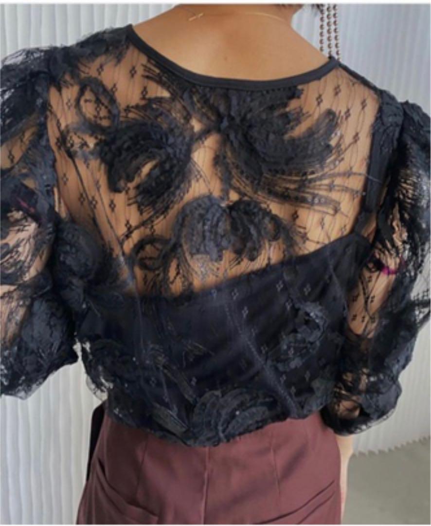 在庫新品 アメリヴィンテージ♡レーシートップス tghZr-m61271578403 品質保証お得