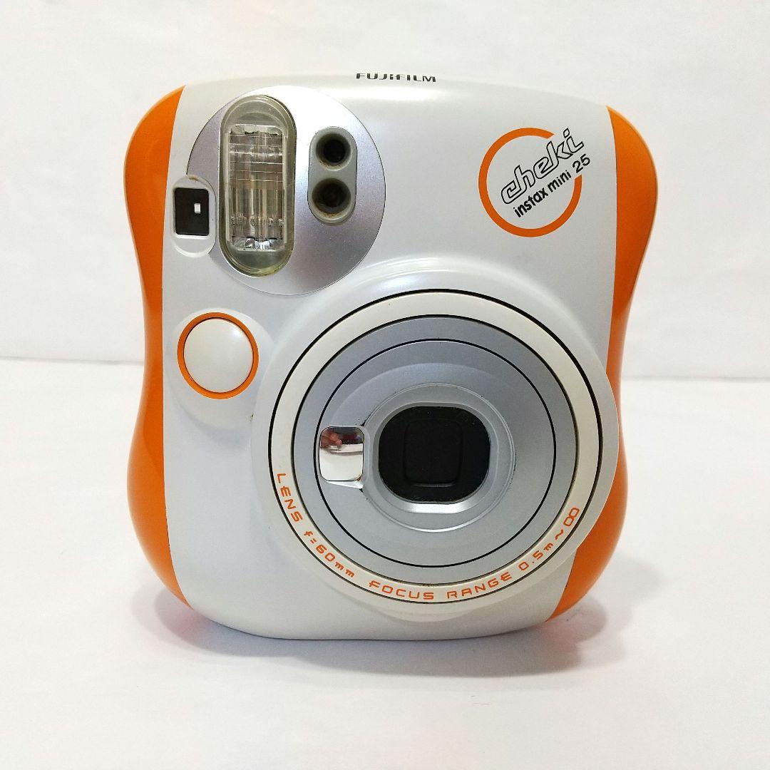 FUJI FILM チェキ　新品未使用　INSTAX MINI20 オレンジ FUJIFILM 富士フイルム チェキ instax mini 20 オレンジ - メルカリ