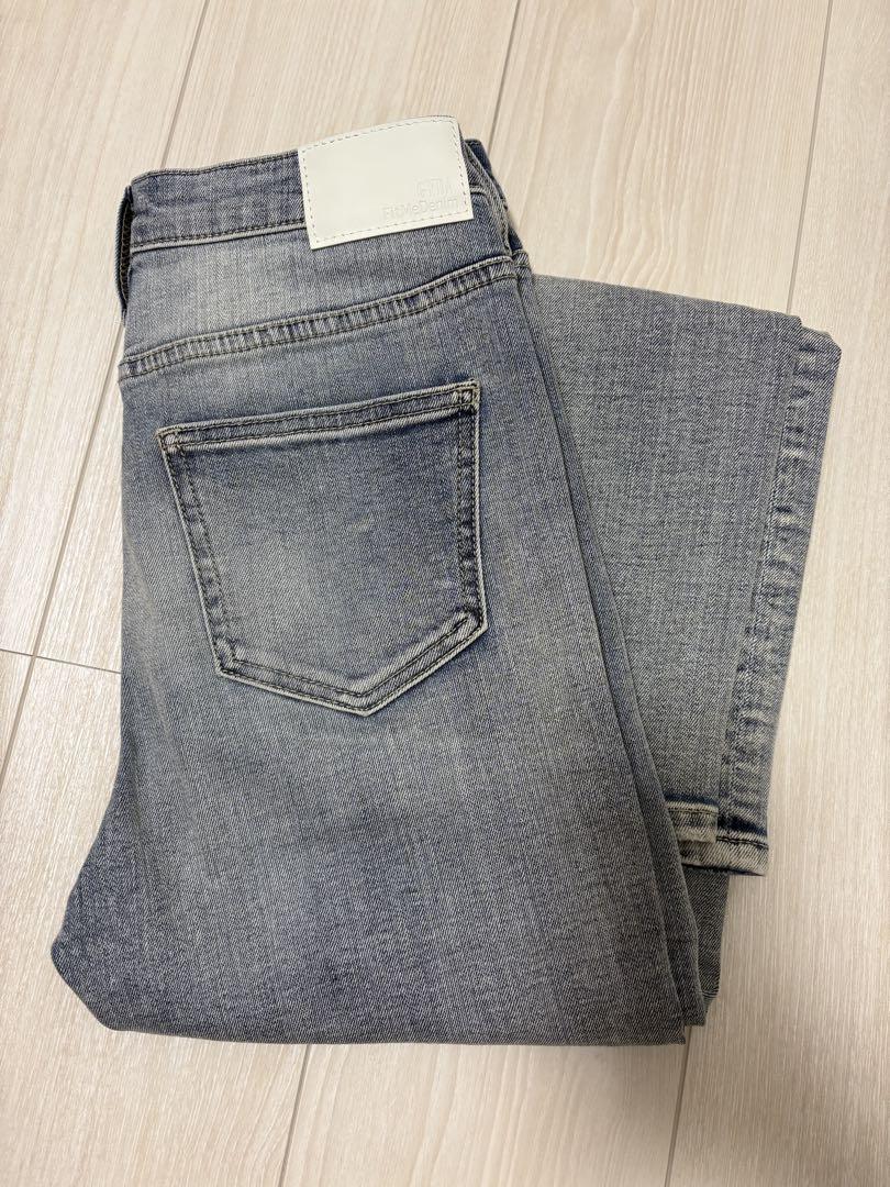 値下げ♡美品GYDAハイウエストワンウォッシュスキニーパンツ ライトブルー