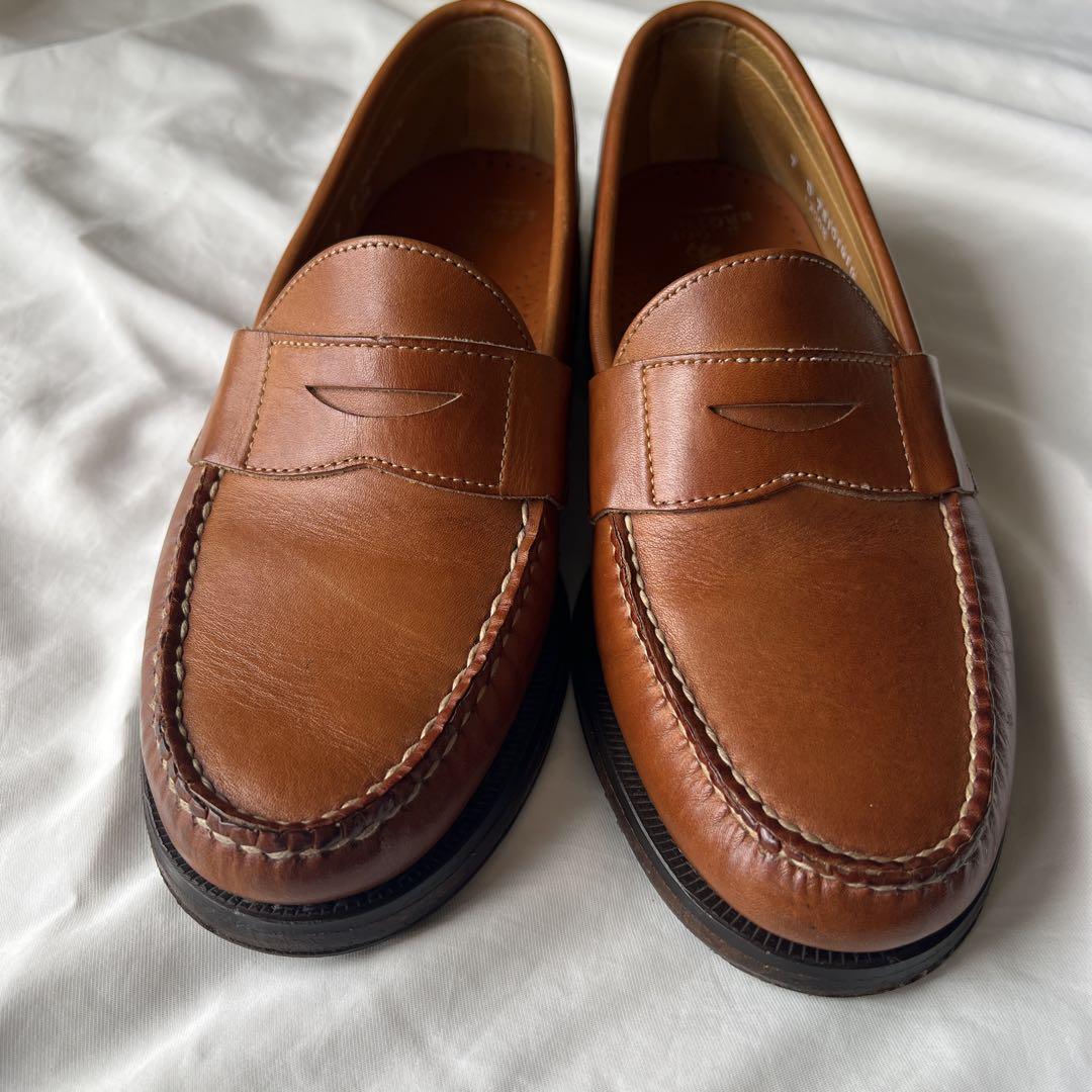 Brooks Brothers コインローファー ブラウン