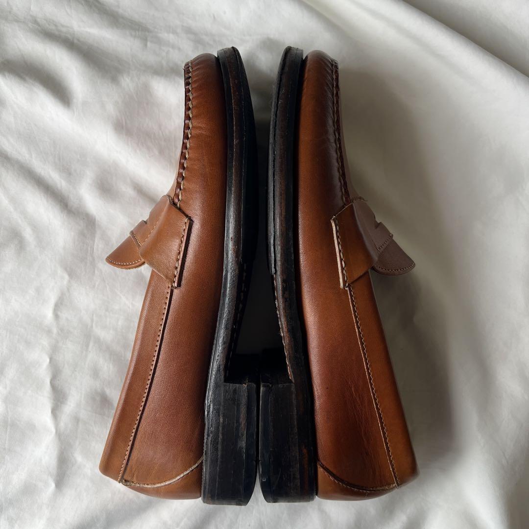 Brooks Brothers コインローファー ブラウン