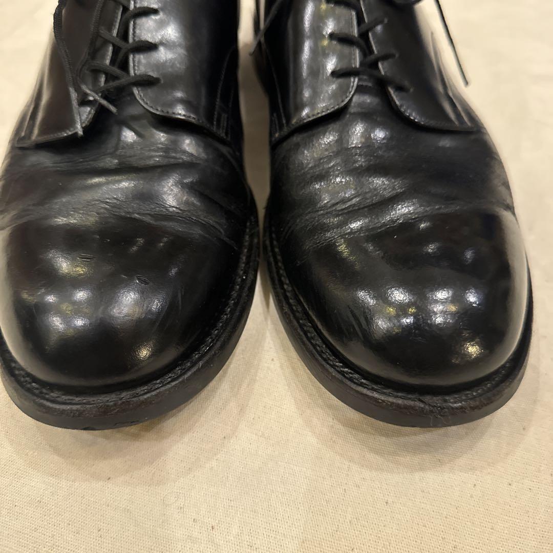 80s USNAVY SERVICE SHOES US8.5 海軍 USA 雨