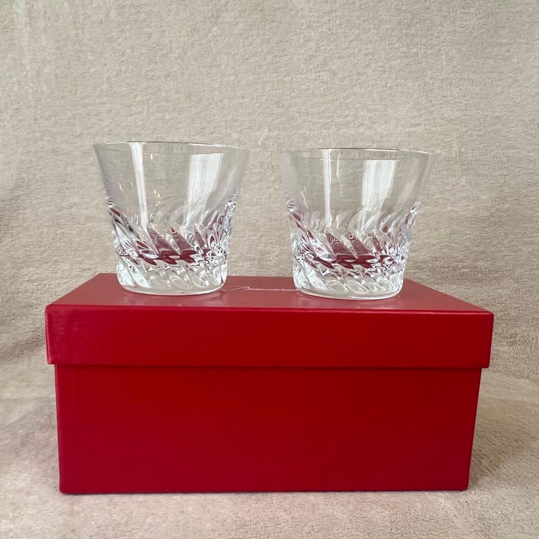 Baccarat クリスタルペアグラス ×2セット
