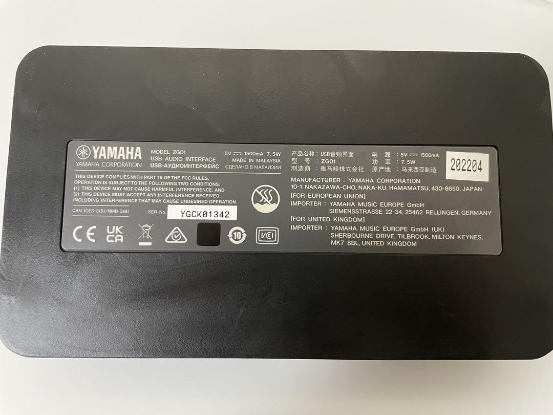 配信機器・PA機器・レコーディング機器 YAMAHA ZG01