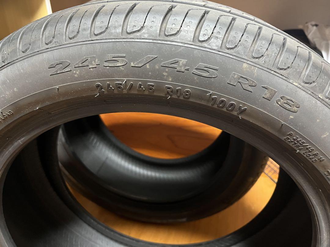 ピレリCinturatoP7 275/40R18 245/45R18 2023製