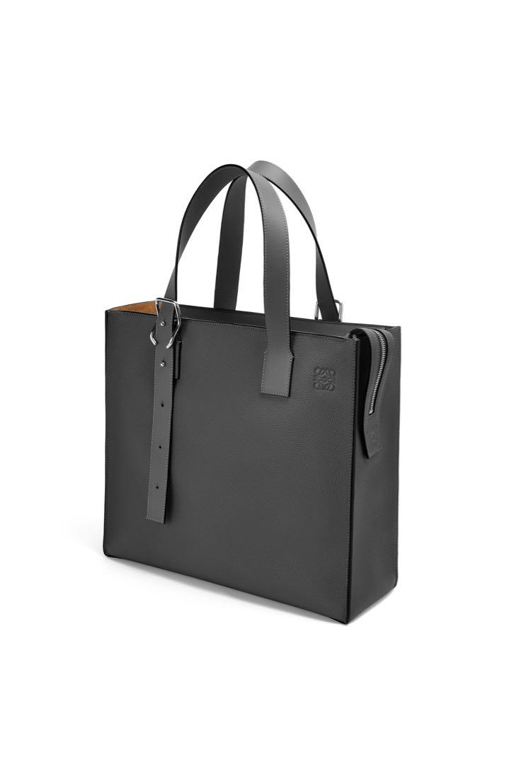【正規店舗購入証明付】LOEWE ロエベ バックルジッパートート ブラック 黒