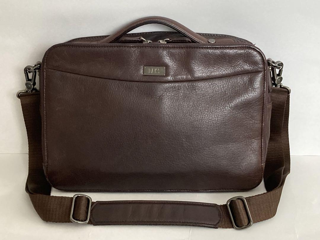 注目ショップ・ブランドのギフト ダックス LONDON DAKS ダックス レザー 2way ショルダーバッグ ジャケット・アウター