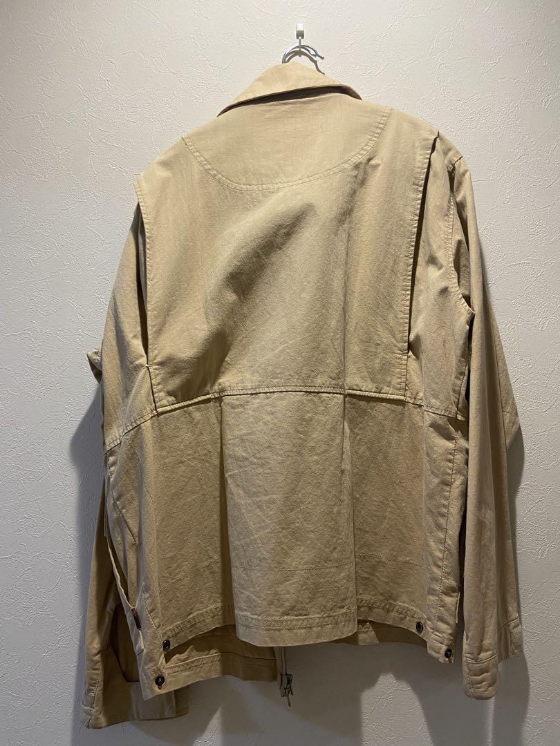 balanceweardesign ミリタリージャケット L ベージュ