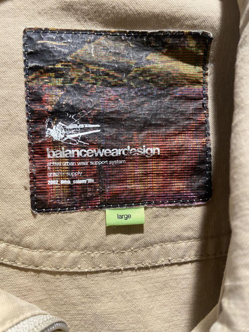 balanceweardesign ミリタリージャケット L ベージュ