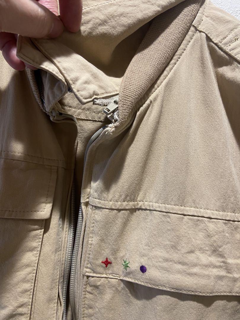 balanceweardesign ミリタリージャケット L ベージュ