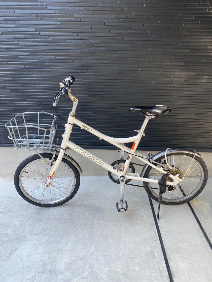 【お気に入り】 ルイガノ MV1 大阪市内引取り限定 鍵付き 20インチ ホワイト 自転車本体