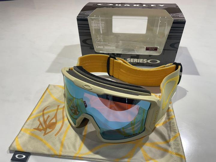 限定 OAKLEYゴーグル LINE MINER Prizmレンズ