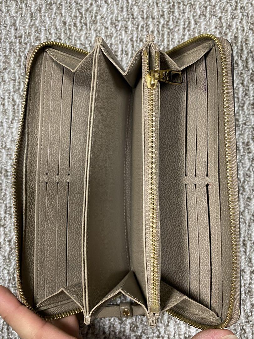 Louis Vuitton ルイヴィトン ジッピーウォレットベージュ 長財布