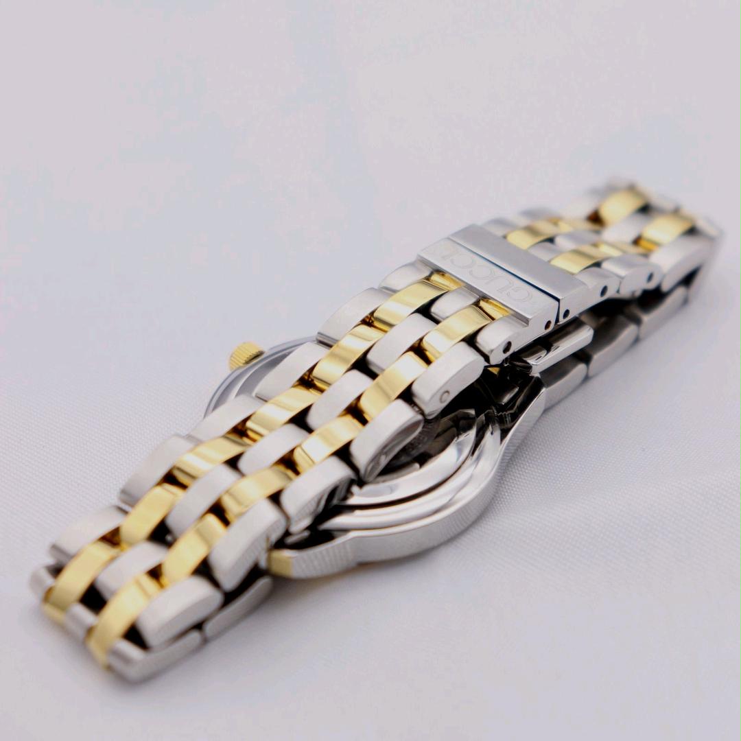 ムーブメン❇ 付属品完備 コンビ 動作品 美品 Gライン u7i4R-m61282287667 新品電池 GUCCI 5500L ∴もなく