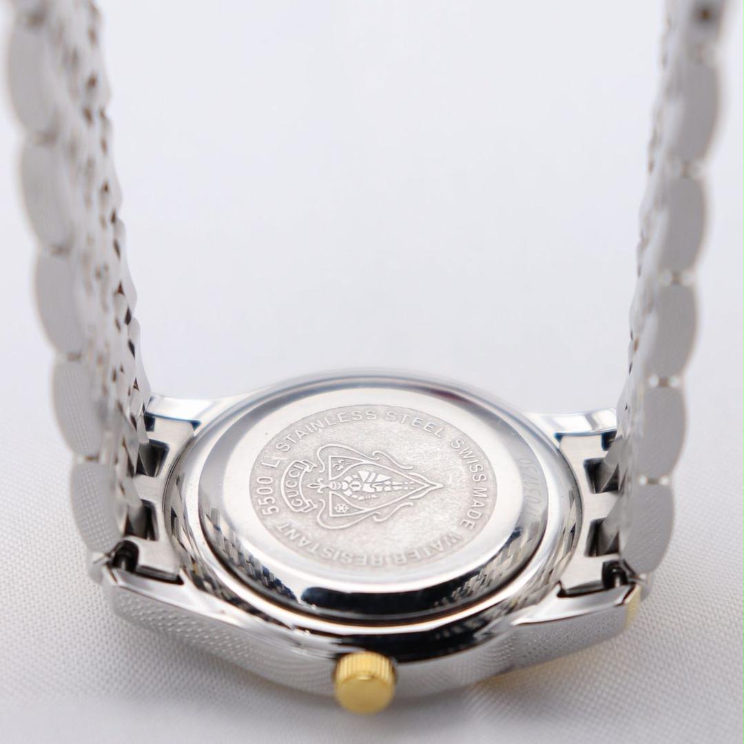 ムーブメン❇ 付属品完備 コンビ 動作品 美品 Gライン u7i4R-m61282287667 新品電池 GUCCI 5500L ∴もなく
