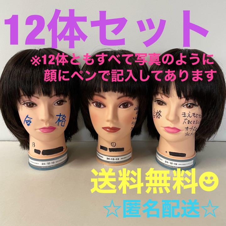 カットウィッグ カットマネキン 美容師 理容師 国家試験 - メルカリ カットウィッグ カットマネキン 美容師 理容師 国家試験 - メルカリ