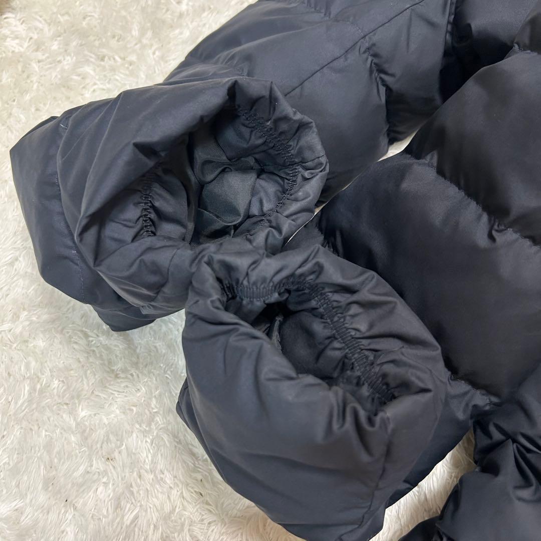 美品✨ブルーレーベルクレストブリッジ Aライン ダウンコート ラクーンファー L 美品✨ブルーレーベルクレストブリッジ Aライン ダウンコート ラクーンファー L