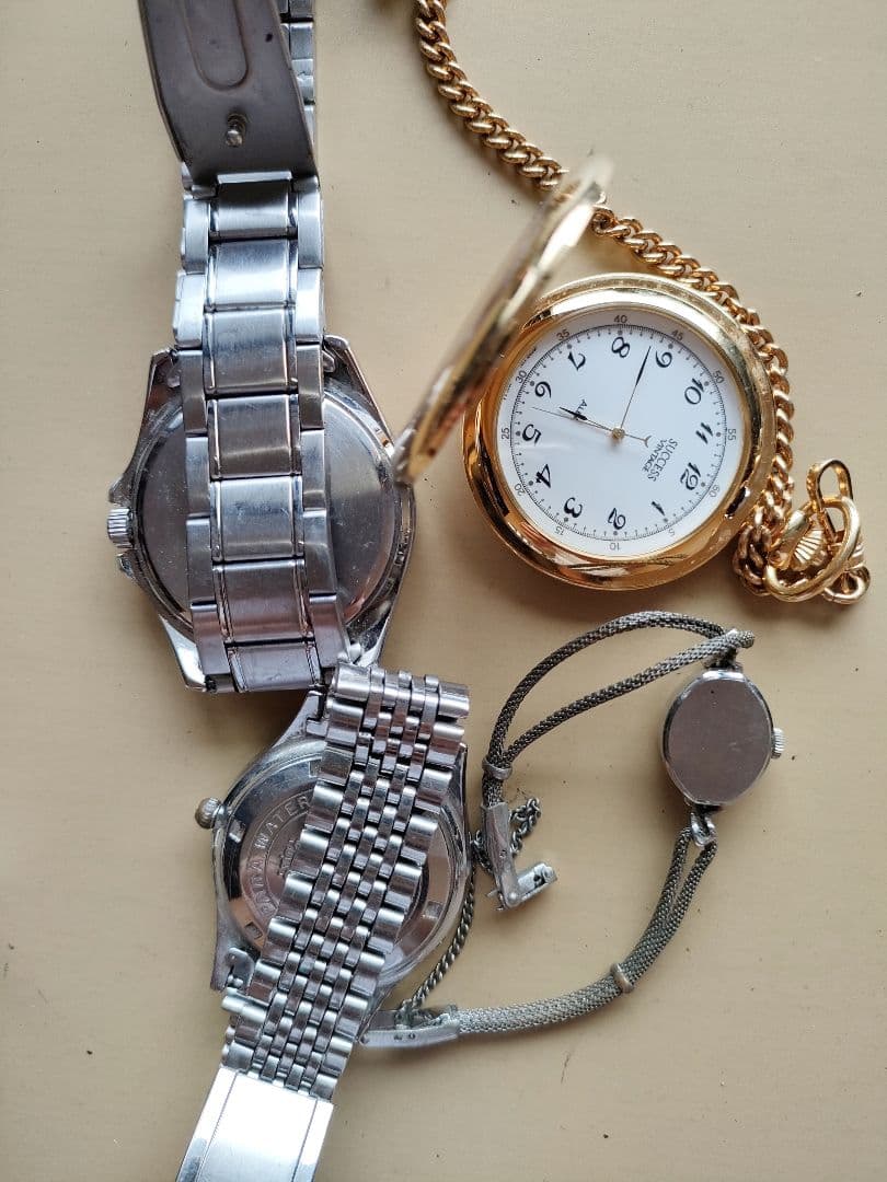 A010　動作未確認　ITIZEN7/ CASIO/FOSSILなど他計19本