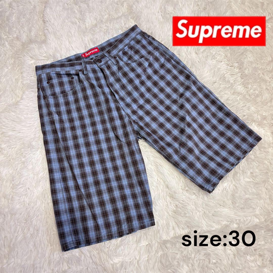 Supreme Plaid Baggy Short Supreme Plaid Baggy Short